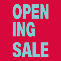 opening sale!!